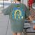 Be Kind Rainbow Down Syndrome Awareness Teacher Blue Yellow Women's Comfort Colors T-Shirt Back Print Moss Be Kind Rainbow Down Syndrome Awareness Teacher Blue Yellow Women's Comfort Colors T-Shirt Back Print Moss
