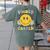 Kindergarten Squad Smile Face Teachers Kids Back To School Women's Comfort Colors T-Shirt Back Print Moss Kindergarten Squad Smile Face Teachers Kids Back To School Women's Comfort Colors T-Shirt Back Print Moss