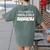 Life Happens Visuals Help Special Education Teacher Aide Women's Comfort Colors T-Shirt Back Print Moss