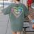 Do The Math Multiply Love Add Hope Math Teacher Tie Dye Women's Comfort Colors T-Shirt Back Print Moss