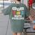 Math Problems Symbols Teacher Back To School Girl Boy Women's Comfort Colors T-Shirt Back Print Moss