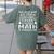 Math Teacher Christmas Mathematics Teacher Women's Comfort Colors T-Shirt Back Print Moss