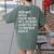 Never Mess With An English Teacher Back To School Women's Comfort Colors T-Shirt Back Print Moss Never Mess With An English Teacher Back To School Women's Comfort Colors T-Shirt Back Print Moss
