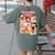 Mickey Mouse Teacher Life Women's Comfort Colors T-Shirt Back Print Moss