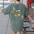 Music Note Pumpkin Fall Music Teacher Halloween Costume Women's Comfort Colors T-Shirt Back Print Moss Music Note Pumpkin Fall Music Teacher Halloween Costume Women's Comfort Colors T-Shirt Back Print Moss