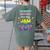 Nursery Rhymes Are My Jam 80s Retro Teachers & Students Kids Women's Comfort Colors T-Shirt Back Print Moss