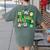One Lucky Teacher St Patrick's Day Irish Teacher Lucky Era Women's Comfort Colors T-Shirt Back Print Moss One Lucky Teacher St Patrick's Day Irish Teacher Lucky Era Women's Comfort Colors T-Shirt Back Print Moss