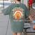 Paraprofessional Para Life Sun Flower Teacher Back To School Women's Comfort Colors T-Shirt Back Print Moss