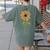 Paraprofessional Para Sunflower Teacher Back To School Women's Comfort Colors T-Shirt Back Print Moss Paraprofessional Para Sunflower Teacher Back To School Women's Comfort Colors T-Shirt Back Print Moss