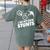 Parents Teacher Association Team Supporter PTA President Women's Comfort Colors T-Shirt Back Print Moss