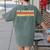 PE TEACHER Job Title Profession Birthday Worker Idea Women's Comfort Colors T-Shirt Back Print Moss
