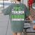 Physical Education PE Teacher School Women's Comfort Colors T-Shirt Back Print Moss