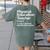Physical Education Teacher Definition Sports PE School Women's Comfort Colors T-Shirt Back Print Moss