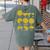 Pizza Salami Cheese Quick Math Fractions Math Teachers For Men Women Girls Kids Women's Comfort Colors T-Shirt Back Print Moss