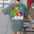 Pre K Boo Crew Halloween Costume Teachers Kids Women's Comfort Colors T-Shirt Back Print Moss Pre K Boo Crew Halloween Costume Teachers Kids Women's Comfort Colors T-Shirt Back Print Moss