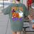 Pre-K Boo Crew Teacher Student Halloween Costume Women's Comfort Colors T-Shirt Back Print Moss Pre-K Boo Crew Teacher Student Halloween Costume Women's Comfort Colors T-Shirt Back Print Moss