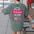 PreK Teacher Mom Shirt Preschool Teacher Mother For Women Women's Comfort Colors T-Shirt Back Print Moss
