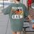 Preschool Boo Crew Teacher Halloween Women's Comfort Colors T-Shirt Back Print Moss Preschool Boo Crew Teacher Halloween Women's Comfort Colors T-Shirt Back Print Moss