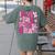 In My Preschool Era Teachers Women Back To School Kids Girls Women's Comfort Colors T-Shirt Back Print Moss In My Preschool Era Teachers Women Back To School Kids Girls Women's Comfort Colors T-Shirt Back Print Moss