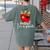 Pretend I'm A Pirate Teacher Apple Talk Like A Pirate Day Men Women Kids Women's Comfort Colors T-Shirt Back Print Moss Pretend I'm A Pirate Teacher Apple Talk Like A Pirate Day Men Women Kids Women's Comfort Colors T-Shirt Back Print Moss