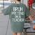 Pretend I'm A Teacher Halloween Costume Women's Comfort Colors T-Shirt Back Print Moss