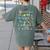 Problem Solver Math Alphabet ABC Teacher Students Women's Comfort Colors T-Shirt Back Print Moss