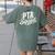 PTA Squad Parent Teacher Association Back To School Teacher Women's Comfort Colors T-Shirt Back Print Moss PTA Squad Parent Teacher Association Back To School Teacher Women's Comfort Colors T-Shirt Back Print Moss