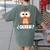 Quien Who Owl Spanish Teacher Women's Comfort Colors T-Shirt Back Print Moss