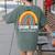 Rainbow Pencil Dream Exceptional Education Team SPED Teacher Women's Comfort Colors T-Shirt Back Print Moss