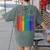 Rainbow Roygbiv Kids Artist Costume Art Teacher Women's Comfort Colors T-Shirt Back Print Moss Rainbow Roygbiv Kids Artist Costume Art Teacher Women's Comfort Colors T-Shirt Back Print Moss