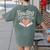 Reading Intervention Teacher Women's Comfort Colors T-Shirt Back Print Moss