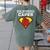 Real Superheroes Don't Wear Capes Teacher Shirt Teaching Te Women's Comfort Colors T-Shirt Back Print Moss Real Superheroes Don't Wear Capes Teacher Shirt Teaching Te Women's Comfort Colors T-Shirt Back Print Moss