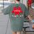 Red Ribbon Week Awareness For Students And Teachers Men Women Girls Kids Women's Comfort Colors T-Shirt Back Print Moss