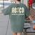 Retro Abcd Teacher Novelty Back To School Teacher Women's Comfort Colors T-Shirt Back Print Moss Retro Abcd Teacher Novelty Back To School Teacher Women's Comfort Colors T-Shirt Back Print Moss
