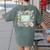 Retro Hooray It's Art Day Art Teacher Back To School Women Women's Comfort Colors T-Shirt Back Print Moss Retro Hooray It's Art Day Art Teacher Back To School Women Women's Comfort Colors T-Shirt Back Print Moss