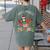 Santa's Favorite Music Teacher Christmas Santa Hat Matching Women's Comfort Colors T-Shirt Back Print Moss Santa's Favorite Music Teacher Christmas Santa Hat Matching Women's Comfort Colors T-Shirt Back Print Moss