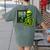 Solve The Problem Skeleton Teacher Halloween Math Six Seven Women's Comfort Colors T-Shirt Back Print Moss