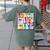Soul Bleach Teacher Staff First Day Of School Last Hugs & High Fives Lunch Lady Vibes Blue Classic Fit Women's Comfort Colors T-Shirt Back Print Moss Soul Bleach Teacher Staff First Day Of School Last Hugs & High Fives Lunch Lady Vibes Blue Classic Fit Women's Comfort Colors T-Shirt Back Print Moss