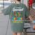 Special Teacher To Hear Child Cant Say Autism Awareness Sped Women's Comfort Colors T-Shirt Back Print Moss