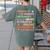 SPED Caffeinate Advocate Laminate Educate Teacher Facilitate For Men Women Women's Comfort Colors T-Shirt Back Print Moss