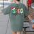 SPED Squad Special Education Teacher Autism Christmas Women Women's Comfort Colors T-Shirt Back Print Moss