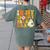 In My Spooky PRE-K Teacher Era Halloween Costume Tee Women's Comfort Colors T-Shirt Back Print Moss