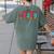 Square Root 4489 Slang Math Teacher Six Seven 6 7 Meme 67 Women's Comfort Colors T-Shirt Back Print Moss