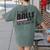 It Takes Balls To Teach PE Gym Teacher Women's Comfort Colors T-Shirt Back Print Moss