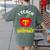 I Teach What's Your Superpower Superhero Teacher Women's Comfort Colors T-Shirt Back Print Moss