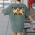 Teacher Appreciation Boho Floral Leopard Checkered Women's Comfort Colors T-Shirt Back Print Moss Teacher Appreciation Boho Floral Leopard Checkered Women's Comfort Colors T-Shirt Back Print Moss