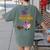 This Is My Teacher Costume Halloween Family Matching Group Women's Comfort Colors T-Shirt Back Print Moss