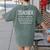 Teacher Definition Teacher Women's Comfort Colors T-Shirt Back Print Moss