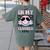 In My Teacher Era Groovy Tie Dye Back To School Cute Teacher Women's Comfort Colors T-Shirt Back Print Moss