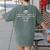 Teacher Haunted By 6-7 Halloween 6 7 Reading Book 67 Women's Comfort Colors T-Shirt Back Print Moss